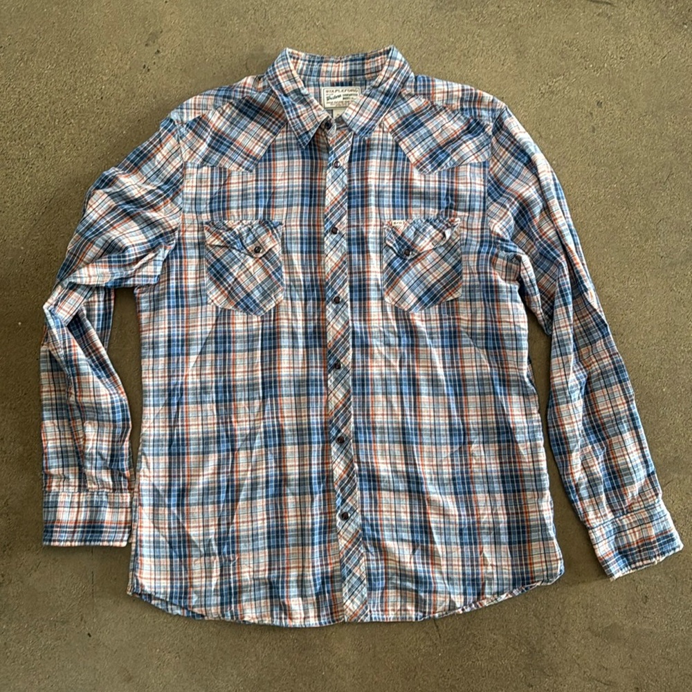 Western Shirt Mens Button Down